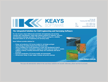 Tablet Screenshot of keays.com.au